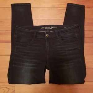 American Eagle Jegging Jean's.. Dark Blue